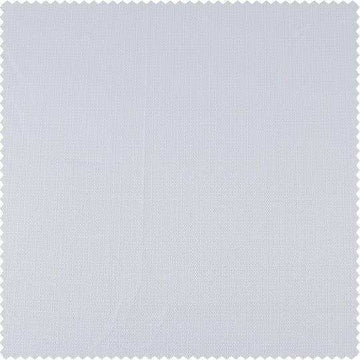 White Textured Italian Faux Linen Swatch - HalfPriceDrapes.com