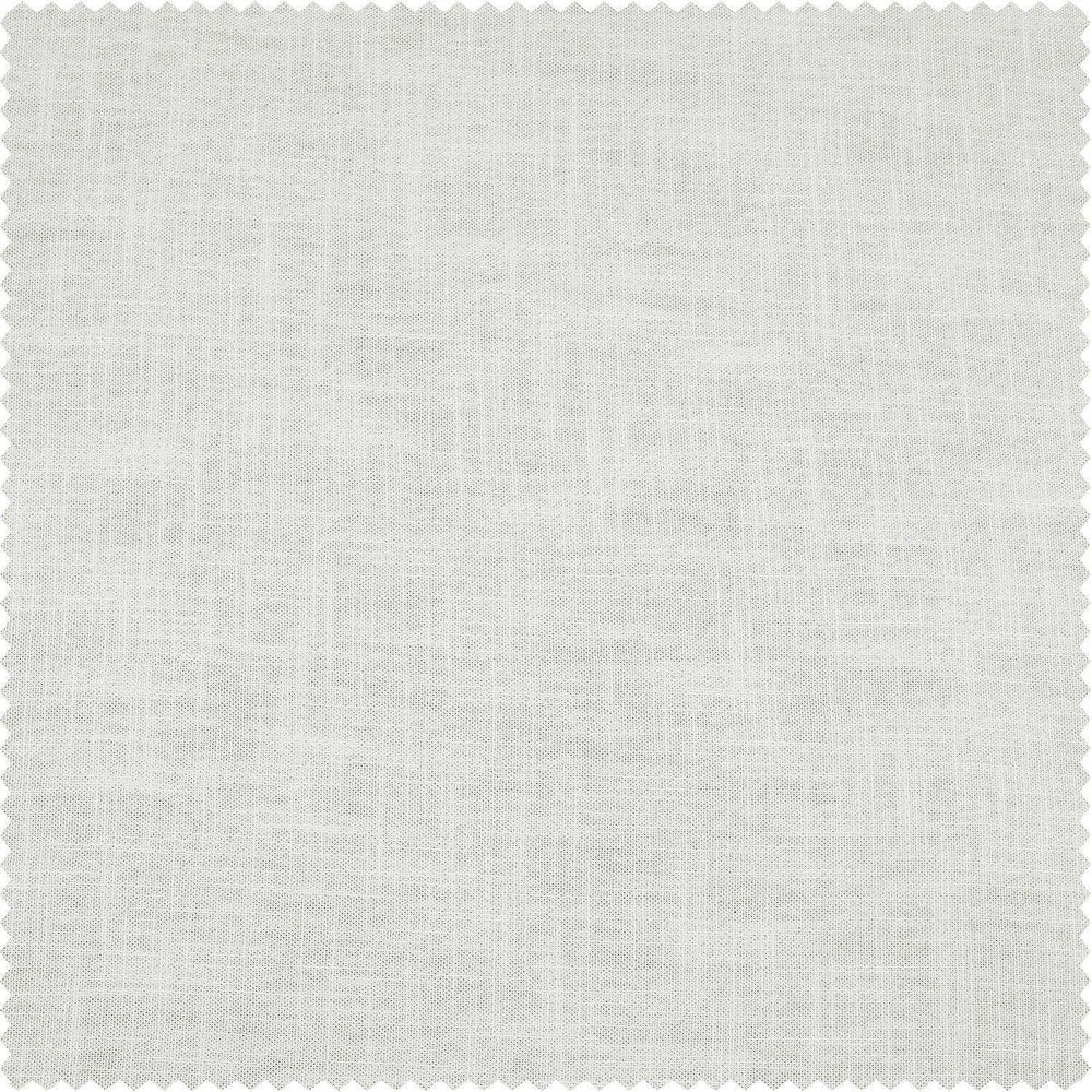 White Classic Faux Linen Swatch