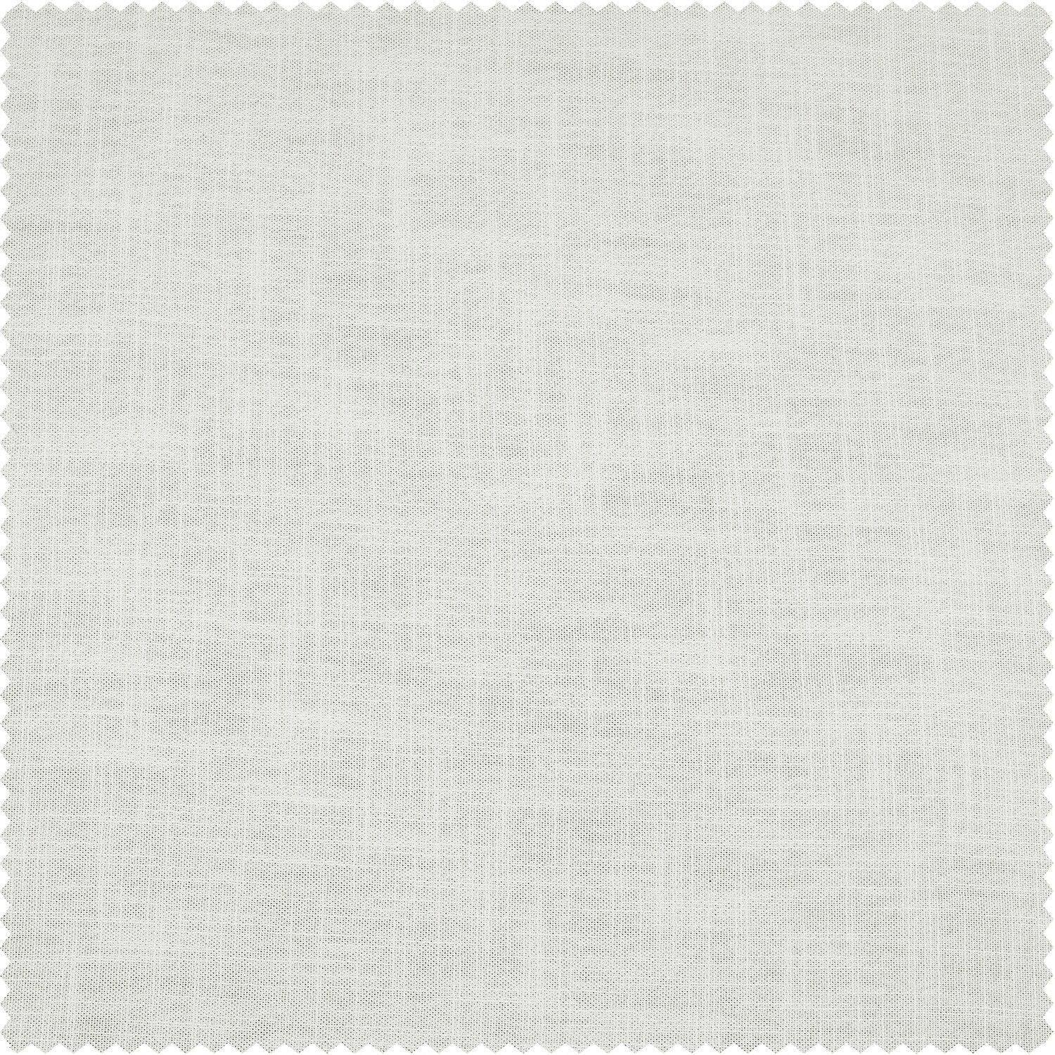 White Classic Faux Linen Swatch