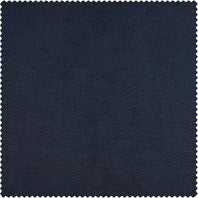 Deep Blue Classic Faux Linen Swatch