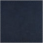 Deep Blue Classic Faux Linen Custom Curtain