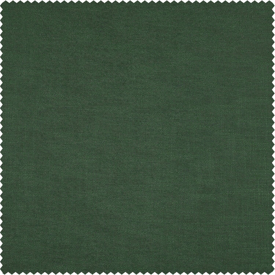 Green Classic Faux Linen Swatch