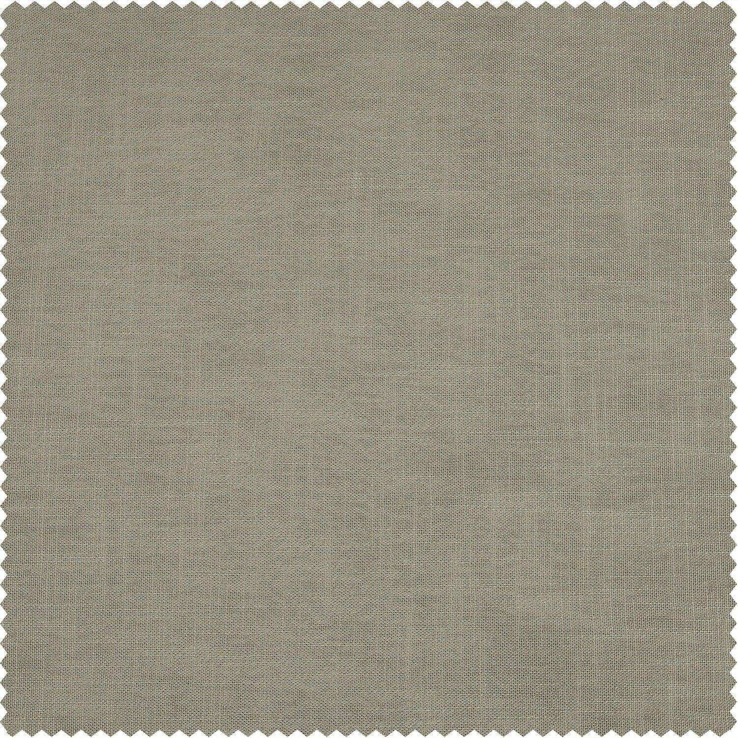 Light Taupe Classic Faux Linen Swatch