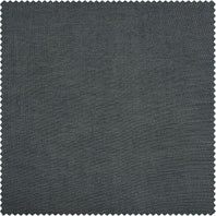 Dark Grey Classic Faux Linen Swatch