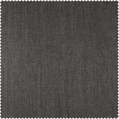 Anchor Grey Italian Faux Linen Custom Curtain