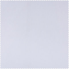Dove White Italian Faux Linen Custom Curtain