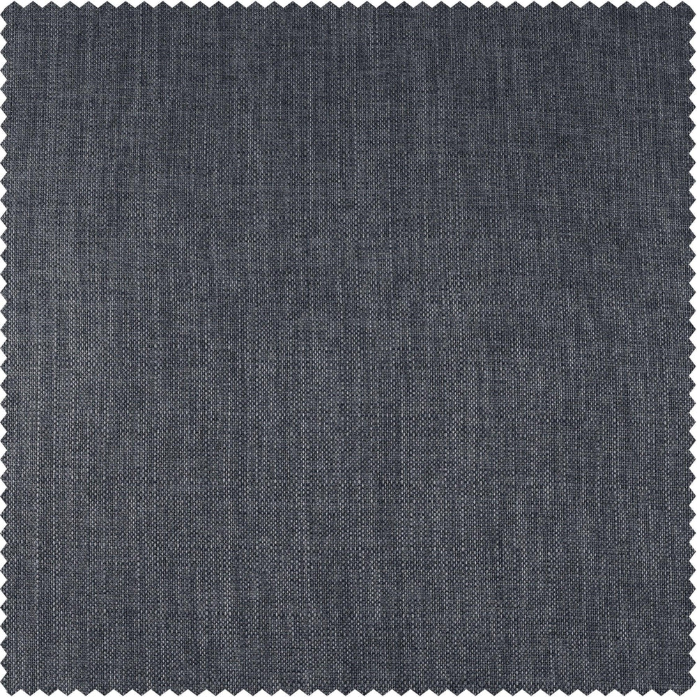 Global Grey Faux Linen Swatch - HalfPriceDrapes.com