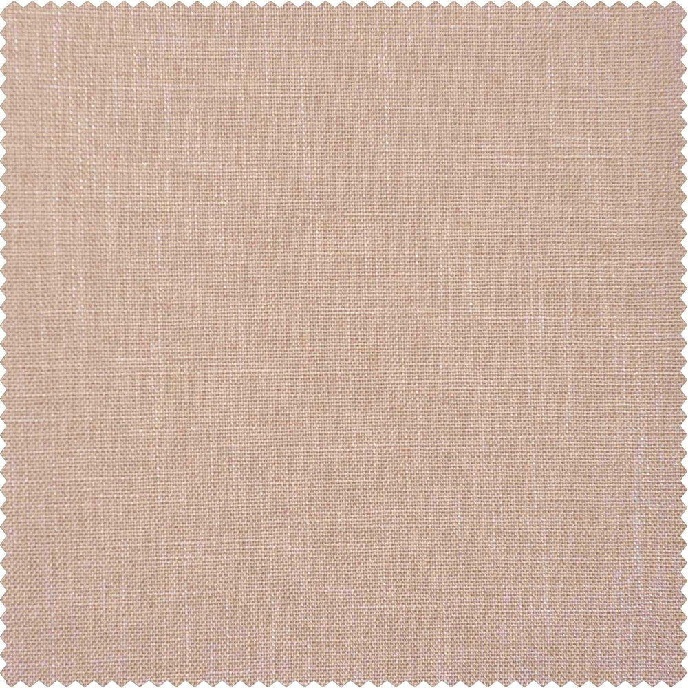 Sand Faux Linen Swatch - HalfPriceDrapes.com