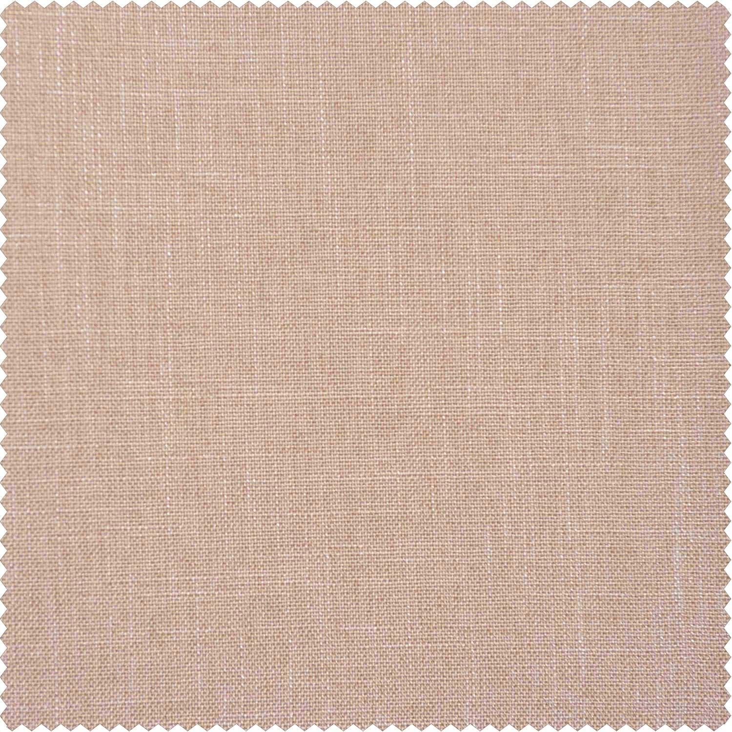 Sand Faux Linen Swatch - HalfPriceDrapes.com