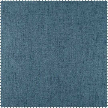 Ovation Blue Thermal Cross Linen Weave Swatch - HalfPriceDrapes.com