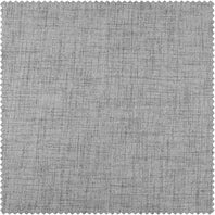 Millennial Grey Thermal Cross Linen Weave Swatch - HalfPriceDrapes.com