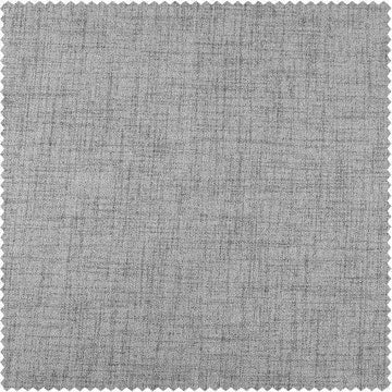Millennial Grey Thermal Cross Linen Weave Swatch - HalfPriceDrapes.com
