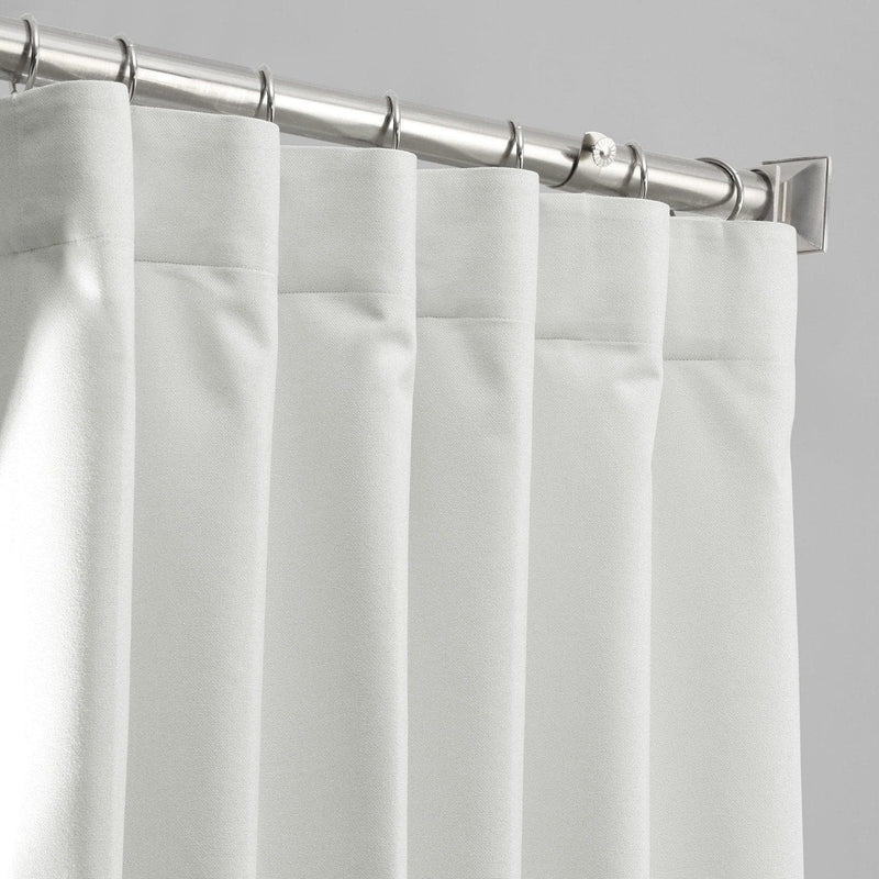 Starlight Off-White Thermal Cross Linen Weave Blackout Curtain