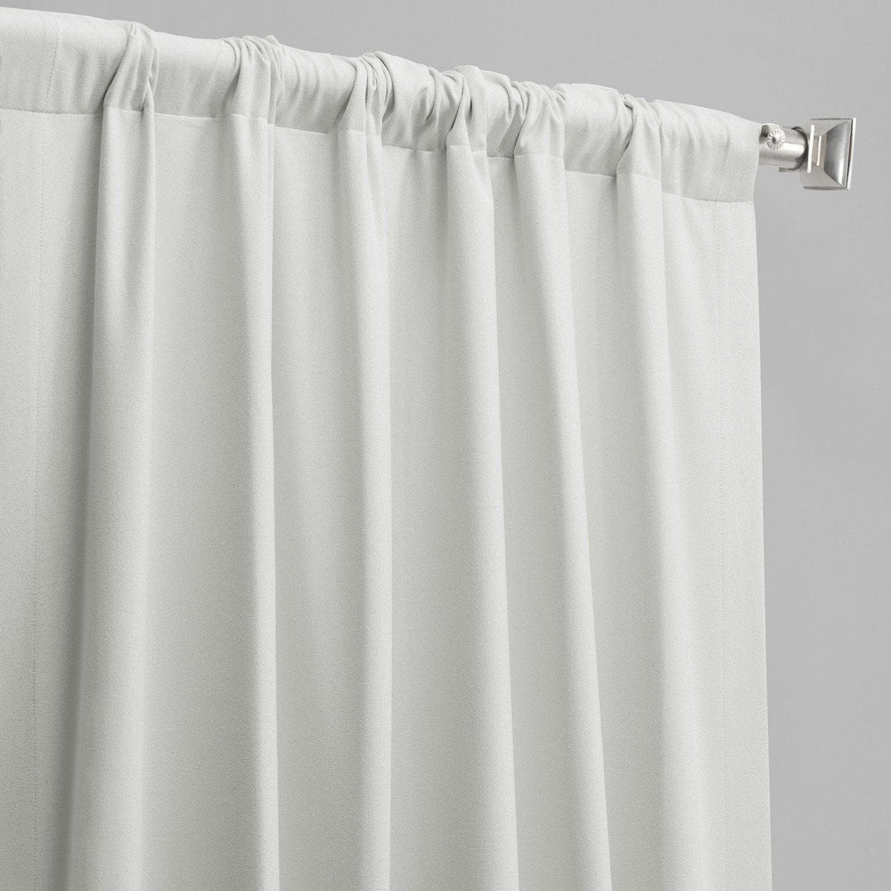 Starlight Off-White Thermal Cross Linen Weave Blackout Curtain