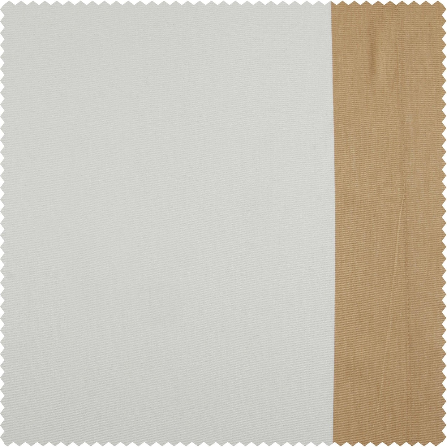 Fresh Popcorn & Shaker Beige Vertical Printed Cotton Custom Curtain - HalfPriceDrapes.com