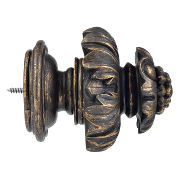 Royal Fancy Antique Bronze Prepacked Wooden Rod Set