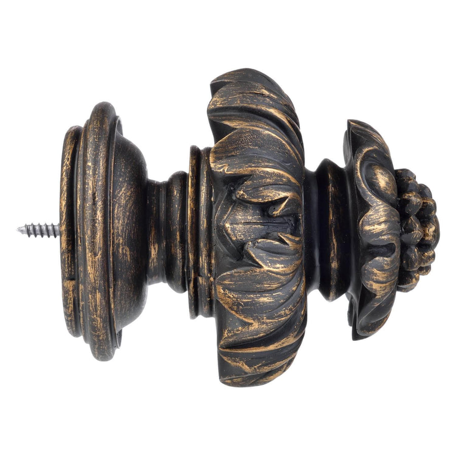 Royal Fancy Antique Bronze Prepacked Wooden Rod Set