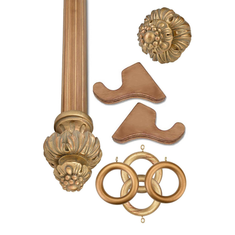 Royal Fancy Historical Gold Prepacked Wooden Rod Set