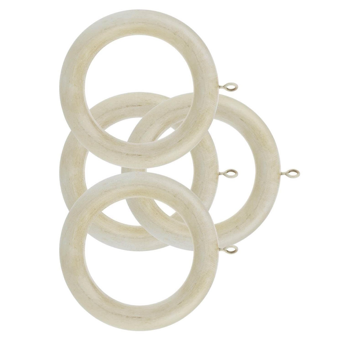 Royal Anastasia Sun Bleached Linen Prepacked Wooden Rod Set