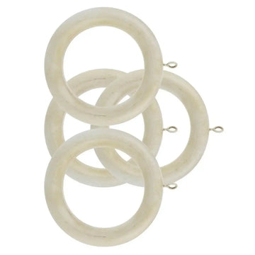 Royal Anastasia Sun Bleached Linen Prepacked Wooden Rod Set