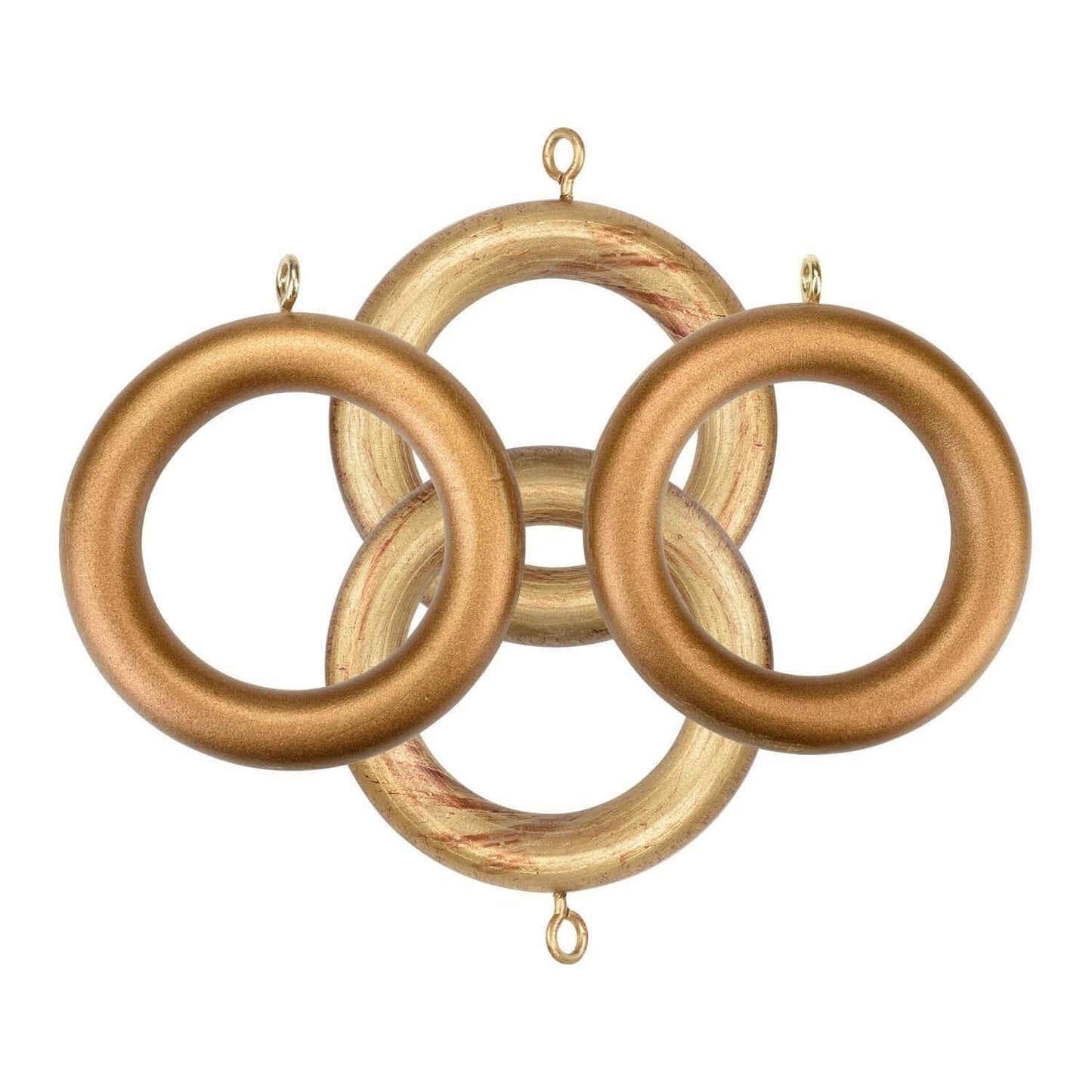 Crown Historical Gold Prepacked Wooden Rod Set