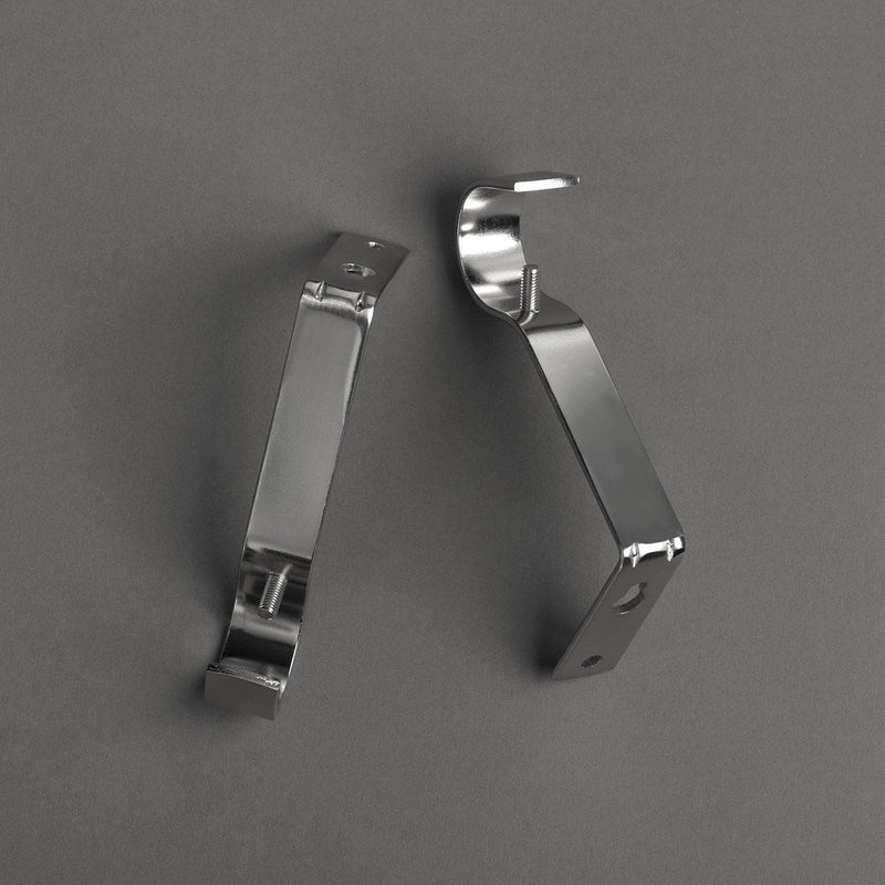 Metal Ball Nickel Extendable Metal Rod Set - HalfPriceDrapes.com