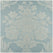 Magdelena Blue & Steel Damask Faux Silk Jacquard Custom Curtain