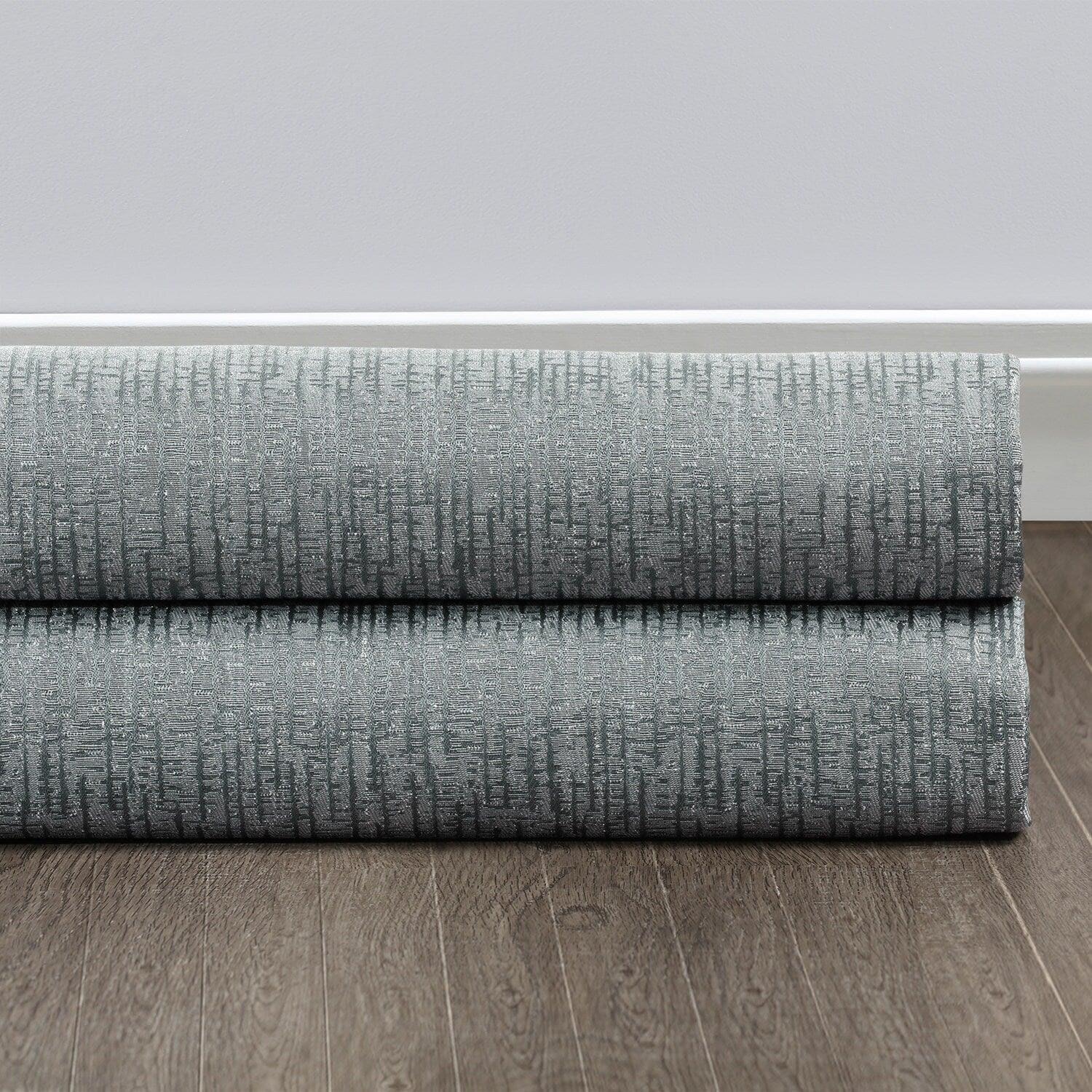Birchwood Blue Designer Jacquard Fabric - HalfPriceDrapes.com