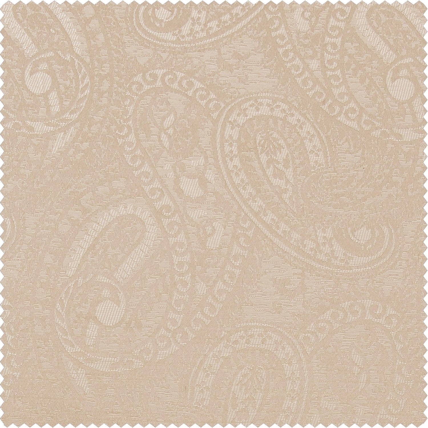 Latika Sand Designer Jacquard Swatch - HalfPriceDrapes.com