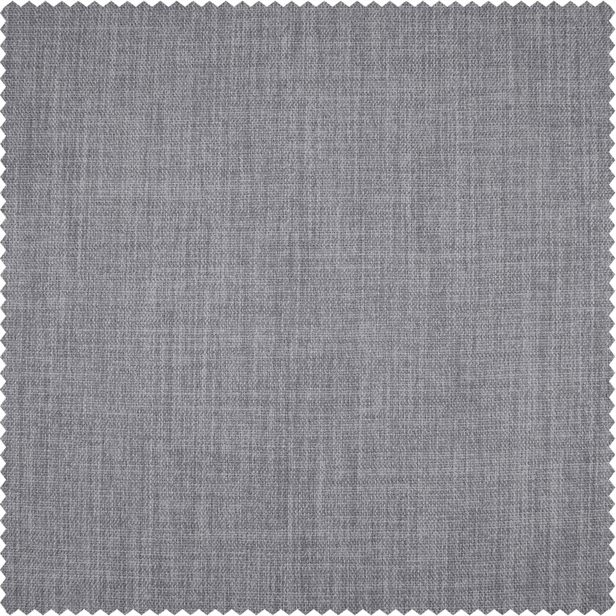 Chicago Grey Monochromatic Faux Linen Swatch - HalfPriceDrapes.com