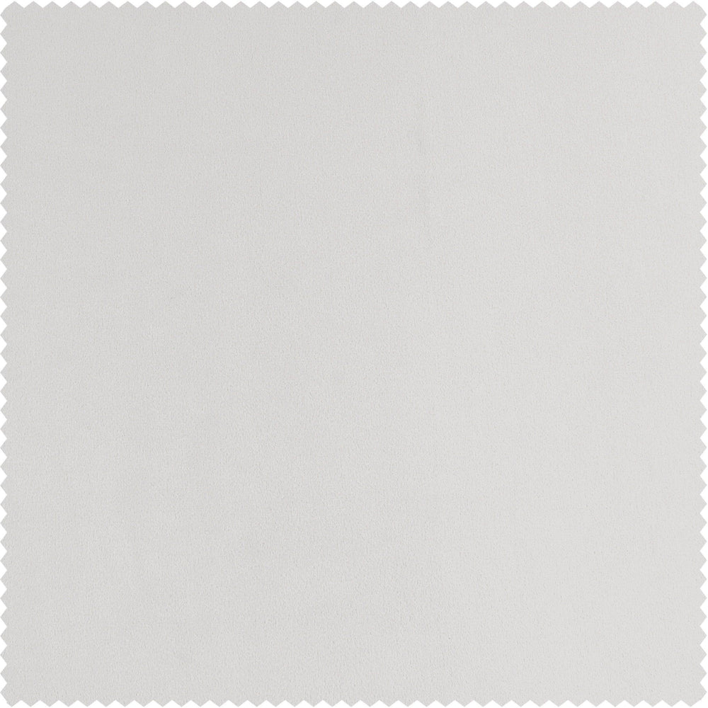 Lighthouse White Urban Lush Velvet Custom Curtain - HalfPriceDrapes.com