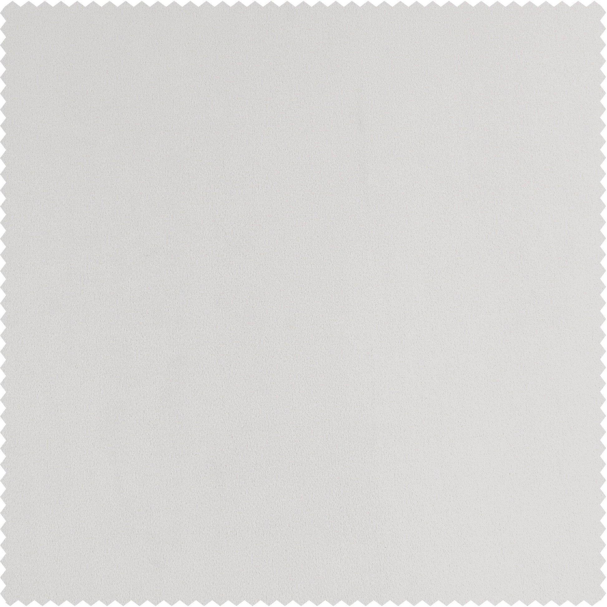 Lighthouse White Urban Lush Velvet Custom Curtain - HalfPriceDrapes.com