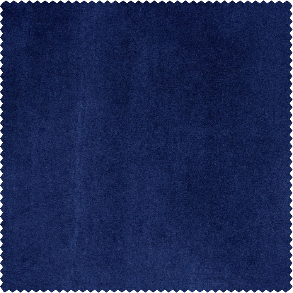 Noche Blue Urban Lush Velvet Custom Curtain - HalfPriceDrapes.com