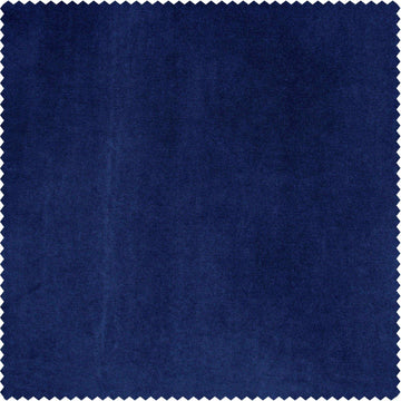 Noche Blue Urban Lush Velvet Custom Curtain - HalfPriceDrapes.com