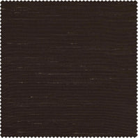 Coffee Bean Faux Textured Dupioni Silk Swatch - HalfPriceDrapes.com