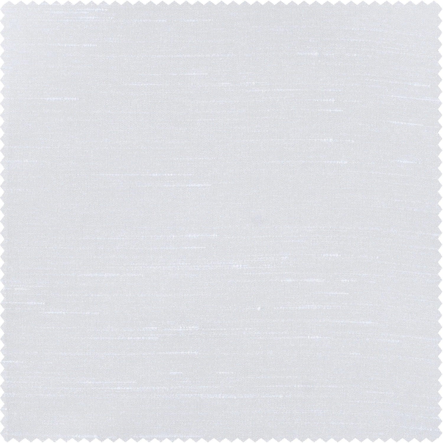 Sassy White Vintage Dupioni Faux Silk Swatch - HalfPriceDrapes.com
