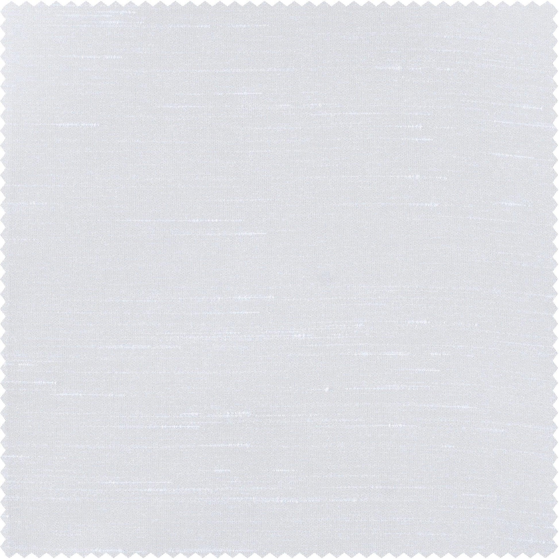 Sassy White Vintage Dupioni Faux Silk Swatch - HalfPriceDrapes.com