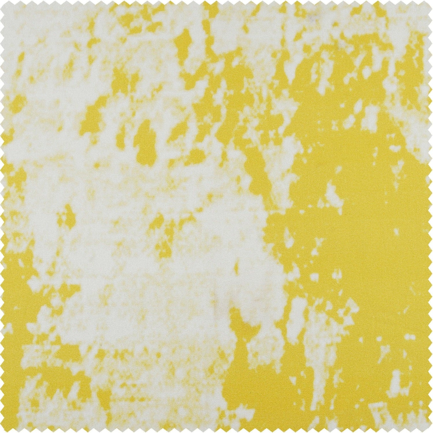 Arcade Yellow Digital Printed Cotton Twill Swatch - HalfPriceDrapes.com