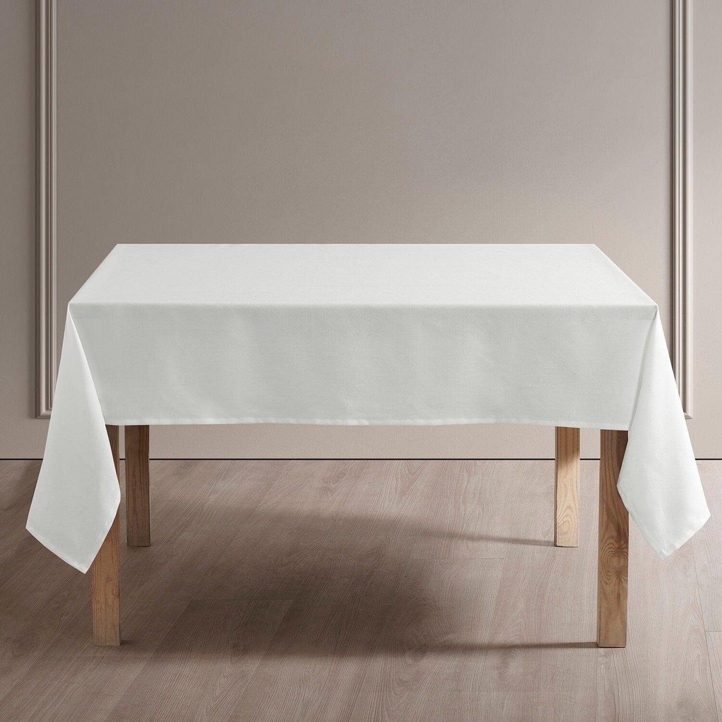 Off White Performance Twill Table Cloth