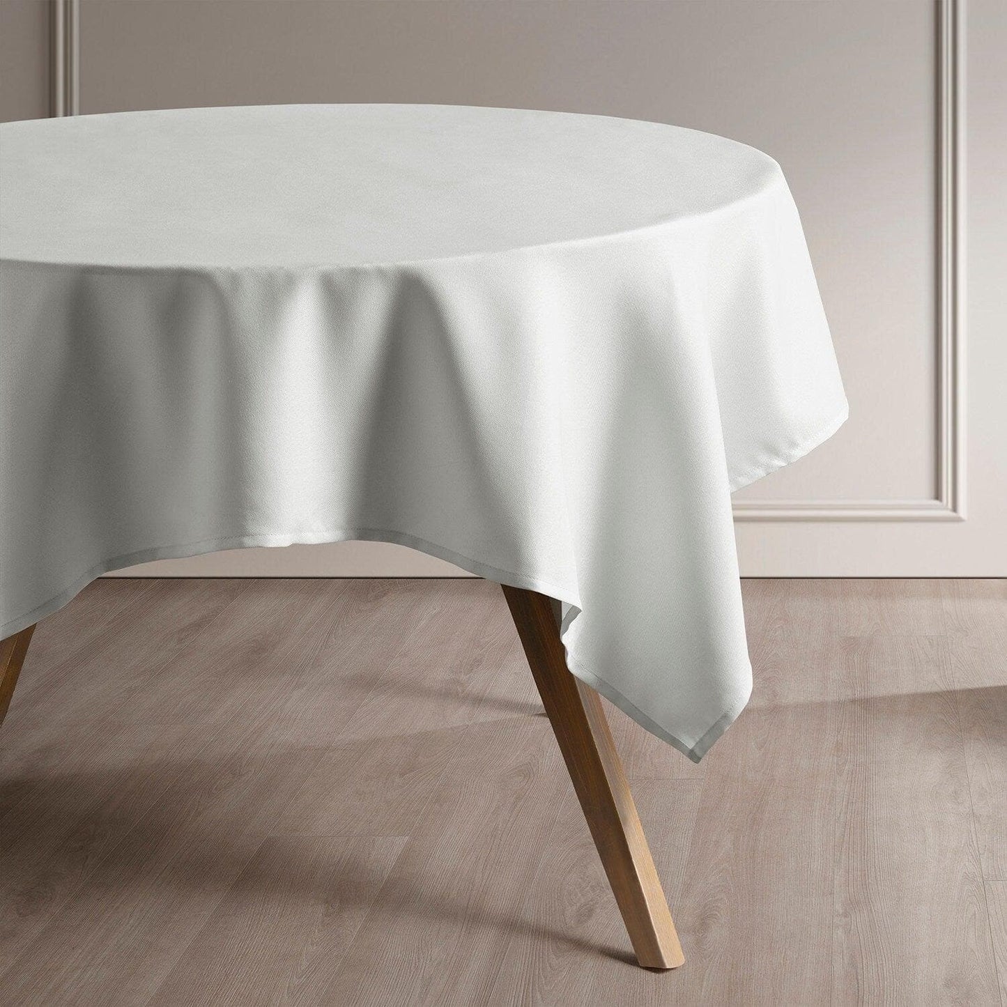 Off White Performance Twill Table Cloth