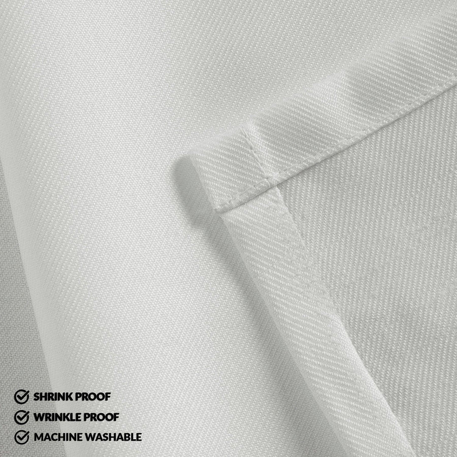 Off White Performance Twill Table Cloth