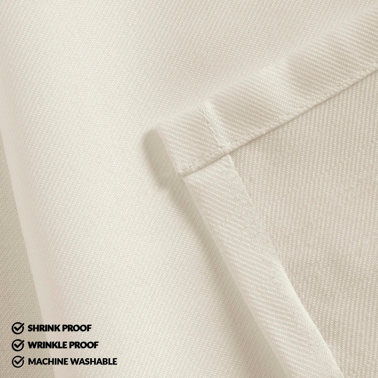 Light Cream Performance Twill Table Cloth