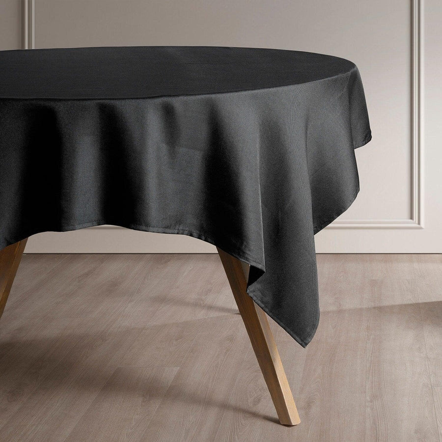 Black Performance Twill Table Cloth