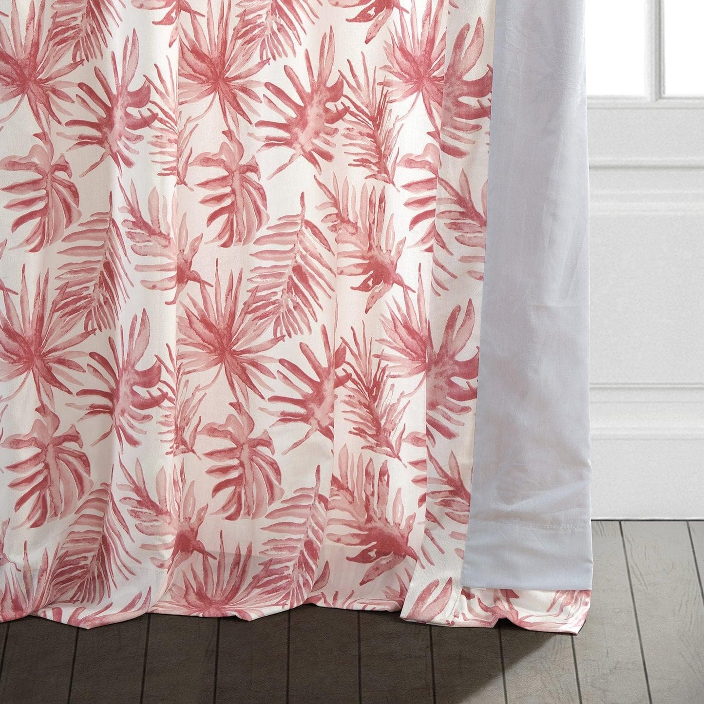 Artemis Rust Printed Cotton Curtain - HalfPriceDrapes.com