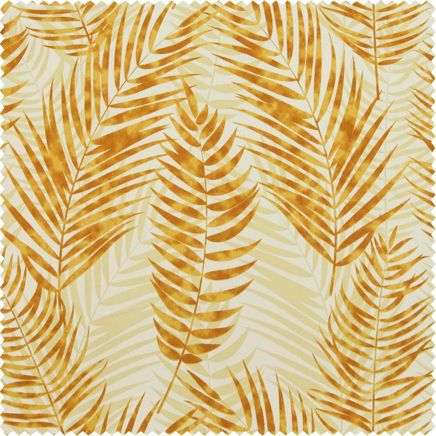 Kupala Eternal Gold Printed Cotton Custom Curtain
