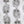 Sago Black Ink Floral Printed Cotton Room Darkening Curtain