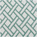 Garden Path Slate Blue Geometric Printed Cotton Custom Curtain