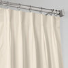 Fresh Popcorn French Pleat Solid Cotton Curtain