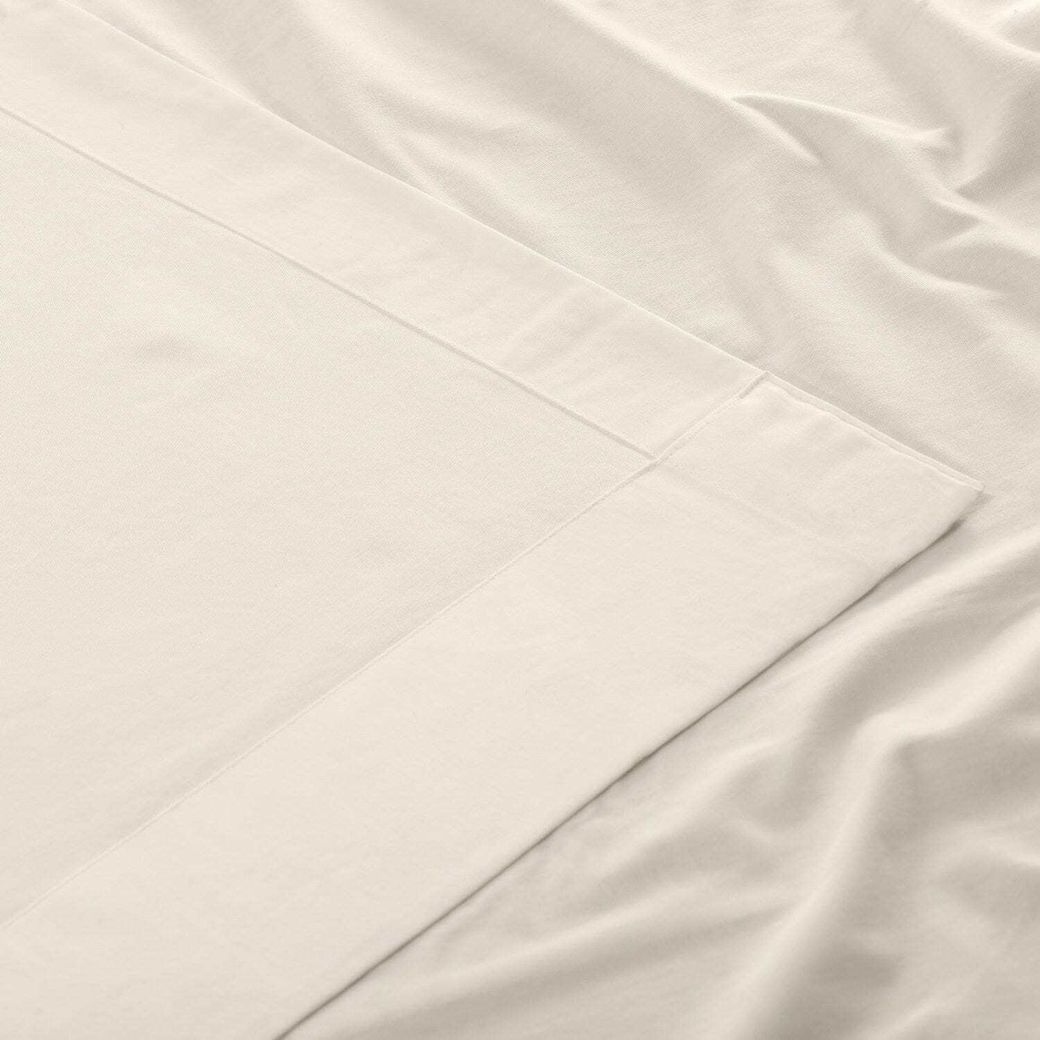 Fresh Popcorn French Pleat Solid Cotton Curtain