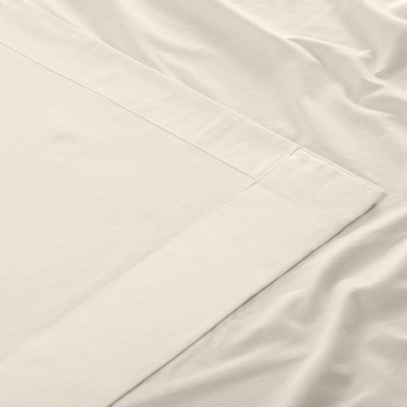 Fresh Popcorn French Pleat Solid Cotton Curtain